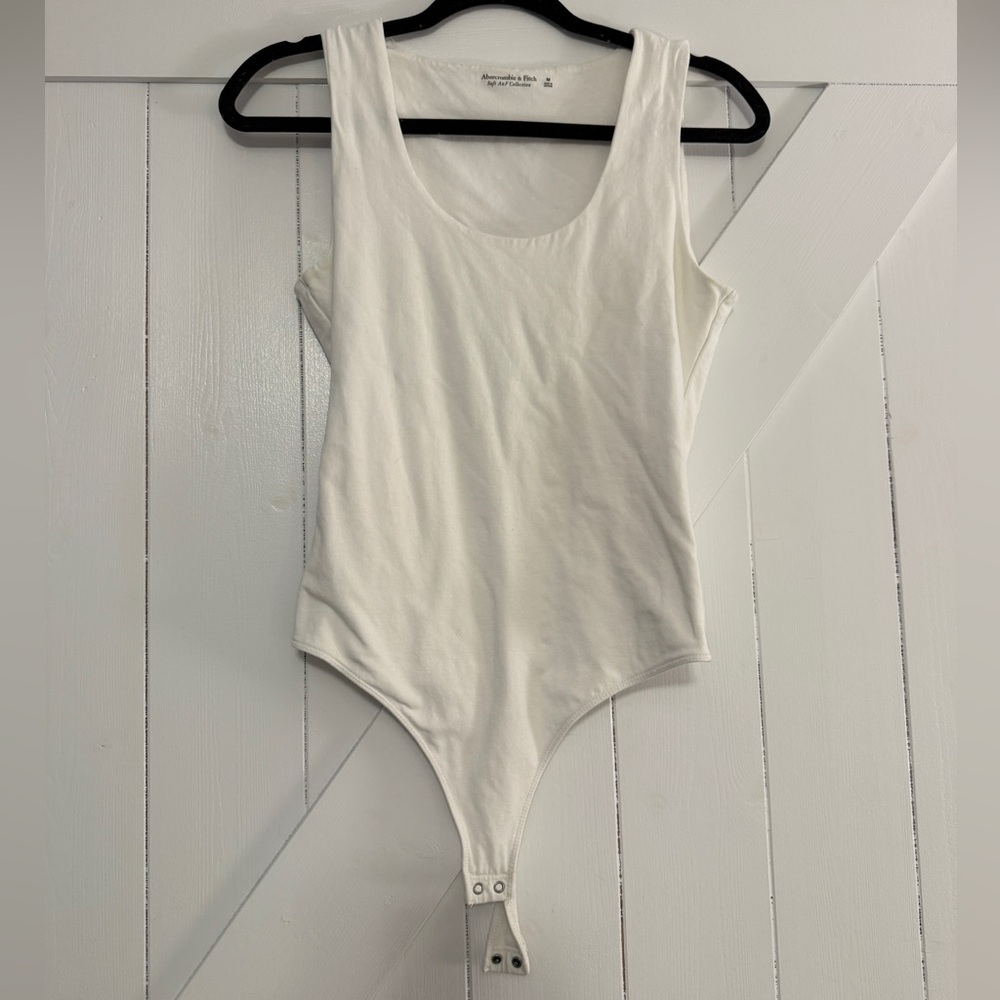 Abercrombie & Fitch White Womens Bodysuit